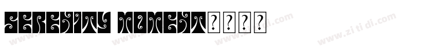Serenity Moment字体转换